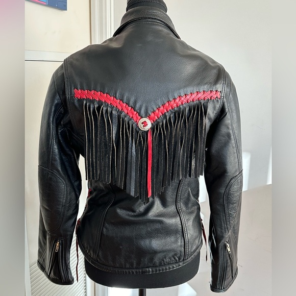 Insane late 70s/early 80s fringe biker jacket. - Picture 3 of 6